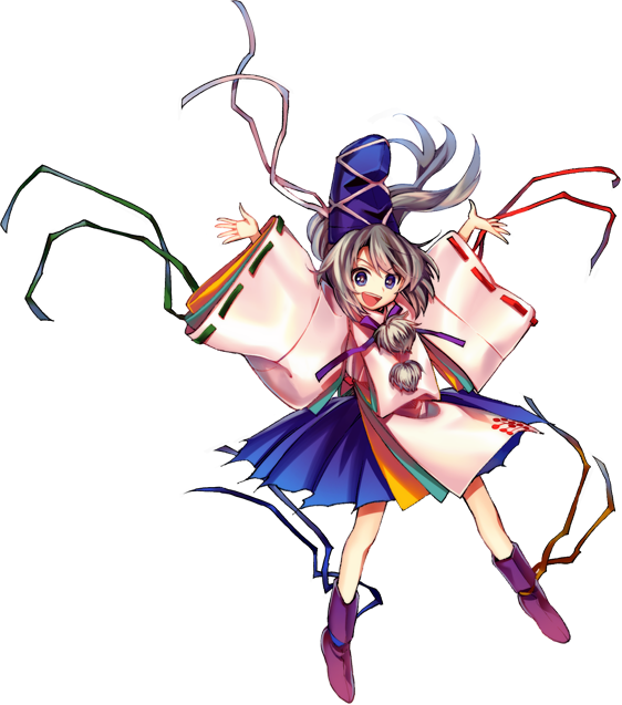 mononobe no futo (touhou and 1 more) drawn by harukawa_moe