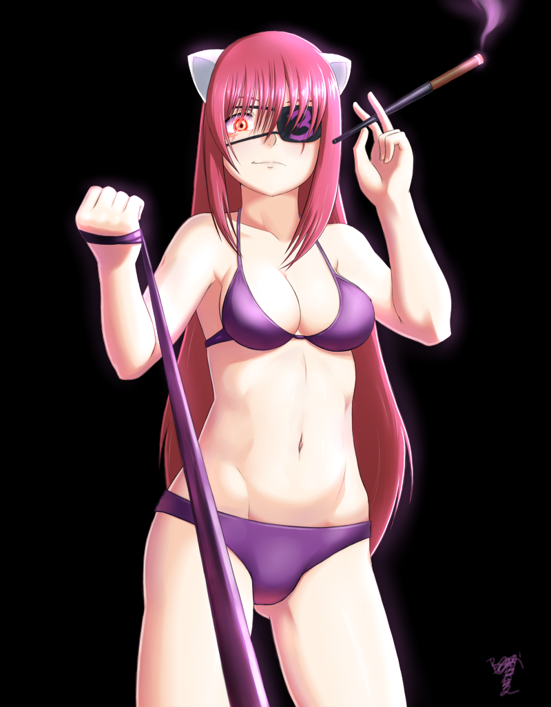 elfen lied drawn by finalcake