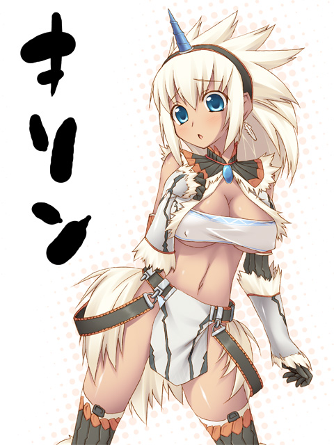 monster hunter (monster hunter) drawn by kazushiki_midori