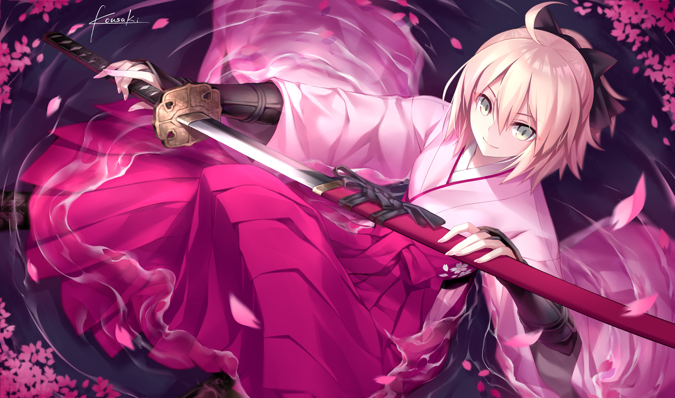 Okita Souji And Okita Souji Fate And 1 More Drawn By Kousaki Rui Danbooru
