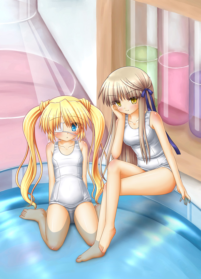 nakatsu shizuru and senri akane (rewrite) drawn by shion_faru