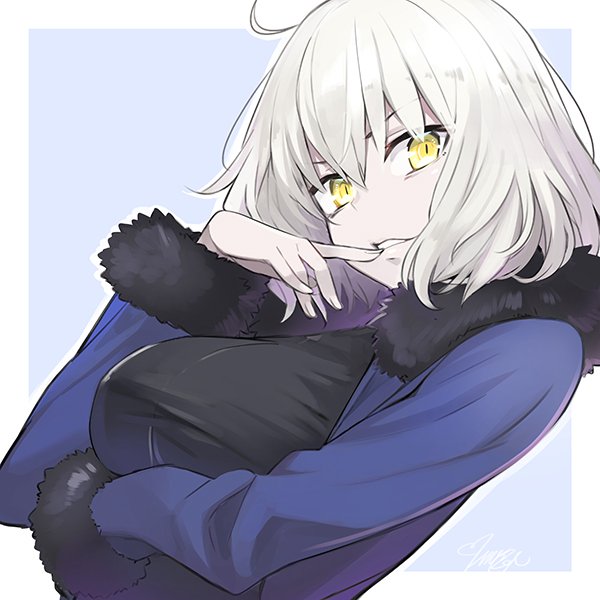 jeanne d'arc alter (fate and 1 more) drawn by minoa_(lastswallow)