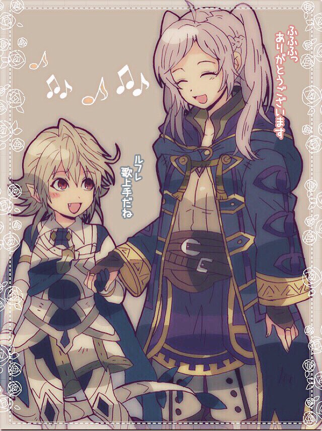 female robin and male corrin (fire emblem and 3 more) drawn by kiriya_(552260)