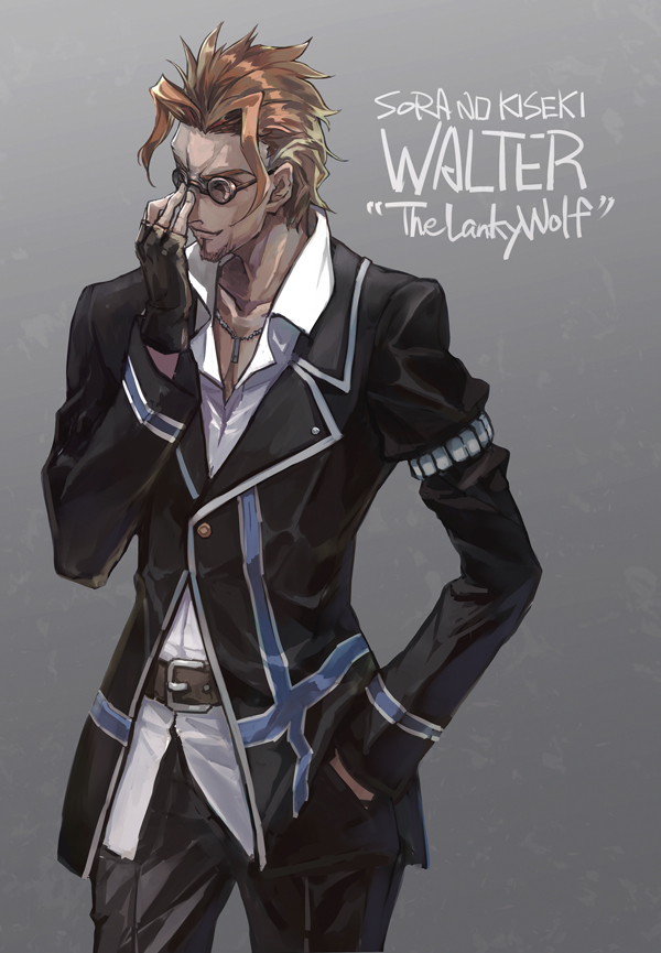 walter kron (eiyuu densetsu and 3 more) drawn by irise_ryouji