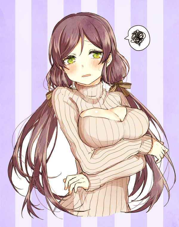 tojo nozomi (love live! and 1 more) drawn by akakura