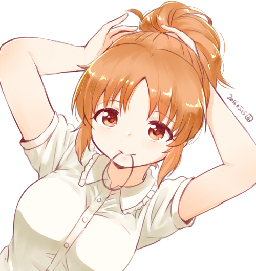 abe nana (idolmaster and 1 more) drawn by nagian