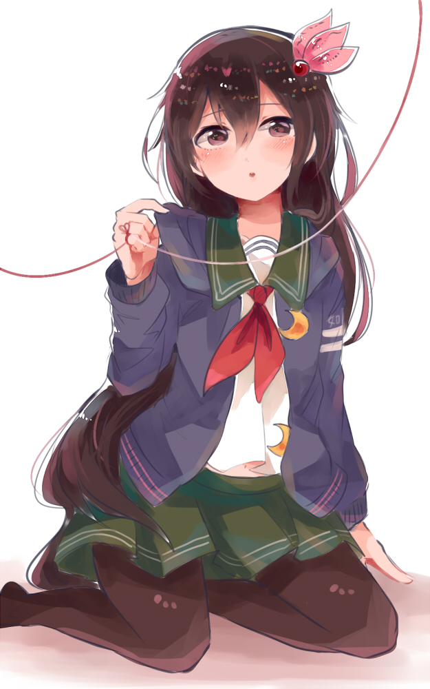 kisaragi and kisaragi kai ni (kantai collection) drawn by itomugi-kun