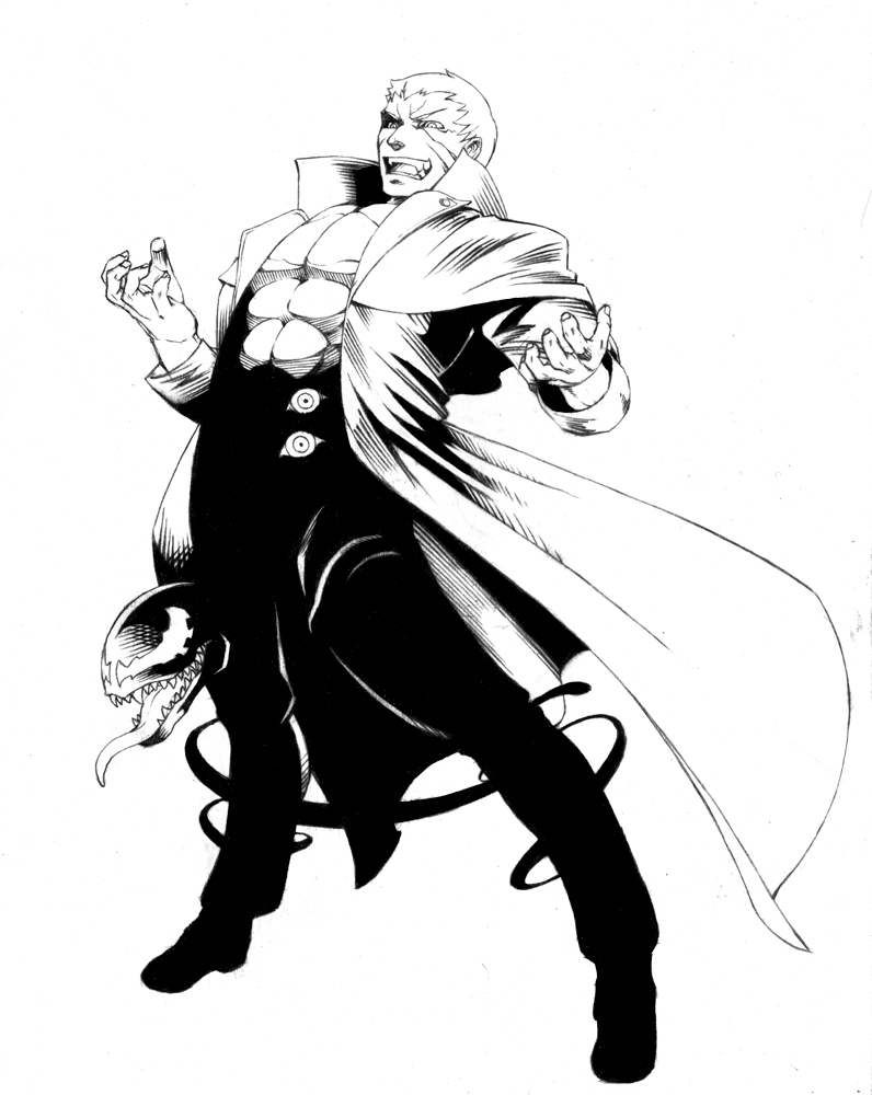venom and nrvnqsr chaos (marvel and 2 more) drawn by a96507_yoshimitsu