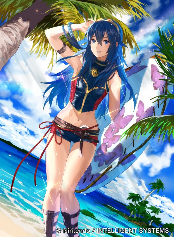 lucina (fire emblem and 2 more) drawn by mayo_(becky2006)