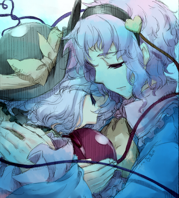 komeiji koishi and komeiji satori (touhou) drawn by sakuraba_yuuki