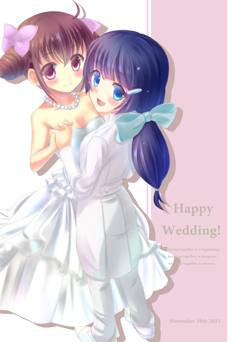 aoki reika and hoshizora miyuki (precure and 1 more) drawn by kuuron