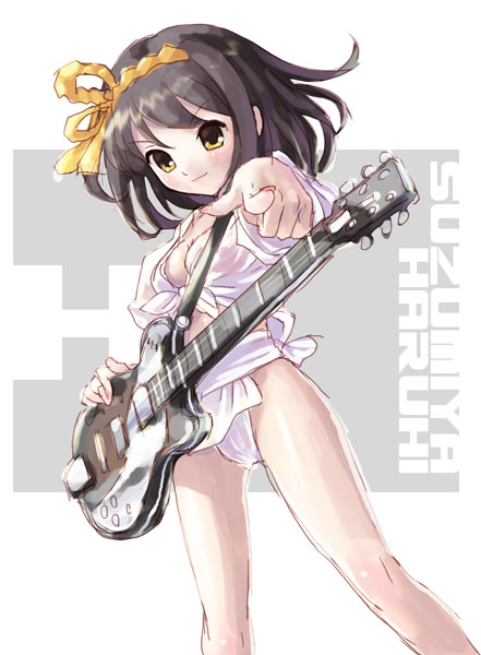 suzumiya haruhi (suzumiya haruhi no yuuutsu) drawn by katahira_masashi