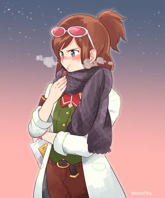 ema skye (ace attorney and 1 more) drawn by mai8484