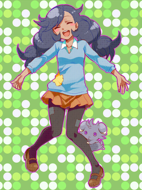 espurr and emma (pokemon and 1 more) drawn by irouha