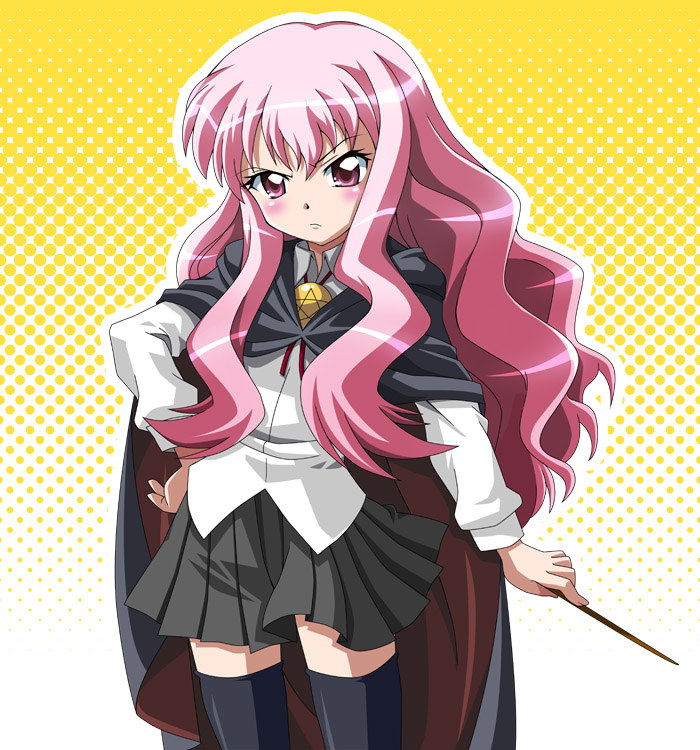 louise francoise le blanc de la valliere (zero no tsukaima) drawn by macaroni_hourensou