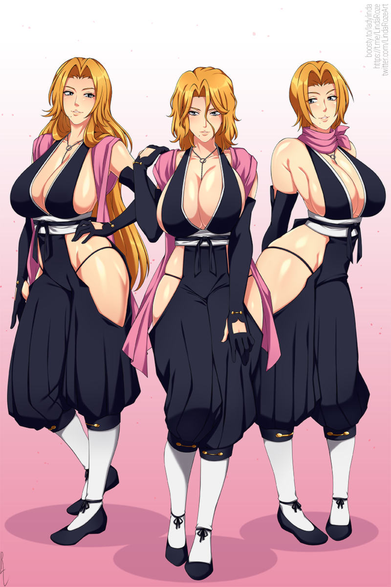 matsumoto rangiku (bleach and 1 more) drawn by lindaroze
