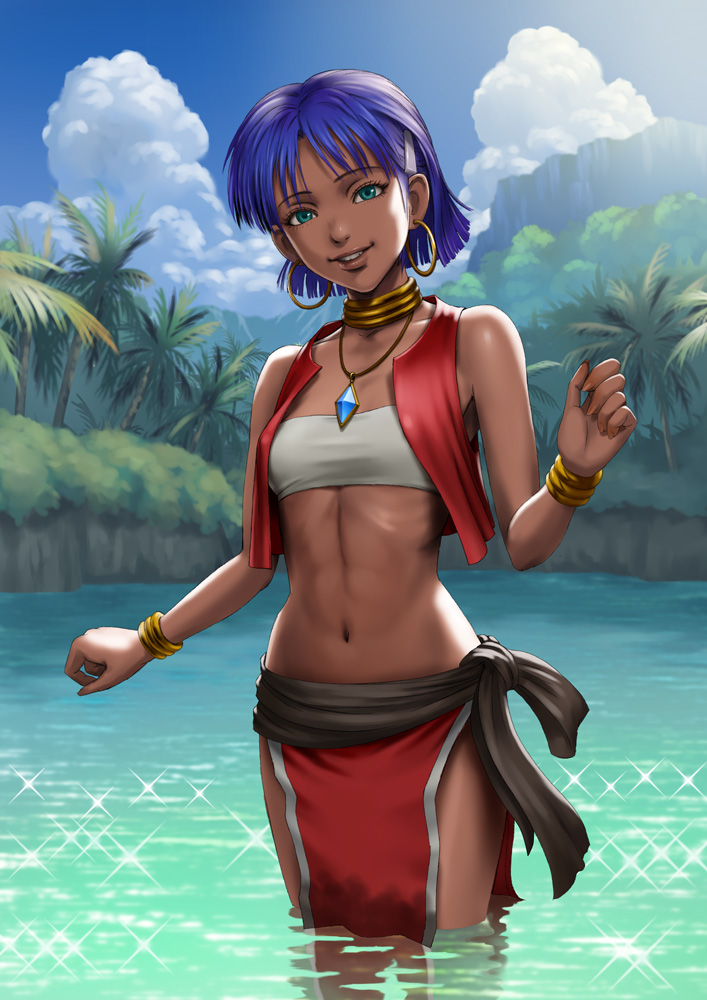 nadia la arwall (fushigi no umi no nadia) drawn by aki5432109876