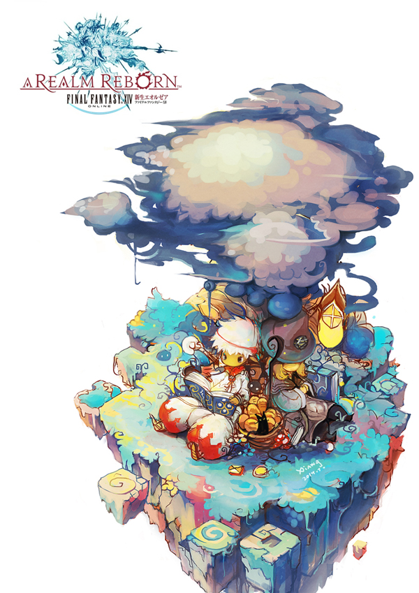 final fantasy and 1 more drawn by huahua_de_xiang