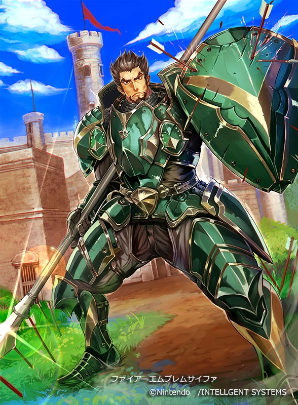 gilliam (fire emblem and 2 more) drawn by cherokee_(1021tonii)