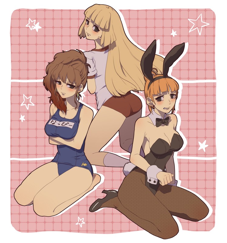 ushiromiya rosa, ushiromiya natsuhi, and ushiromiya eva (umineko no naku koro ni) drawn by niso