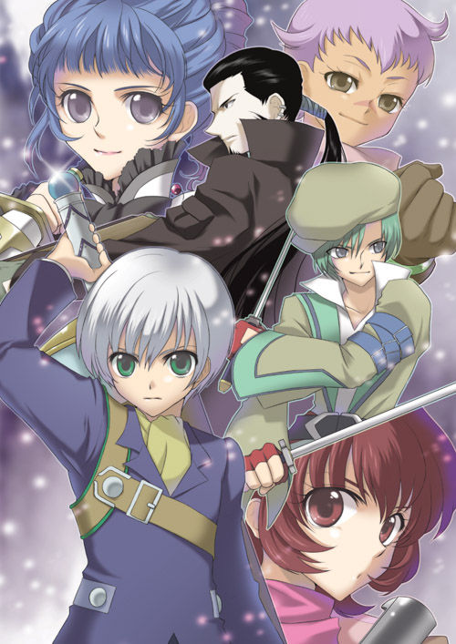 ruca milda, iria animi, spada belforma, ange serena, hermana larmo, and 1 more (tales of and 1 more)