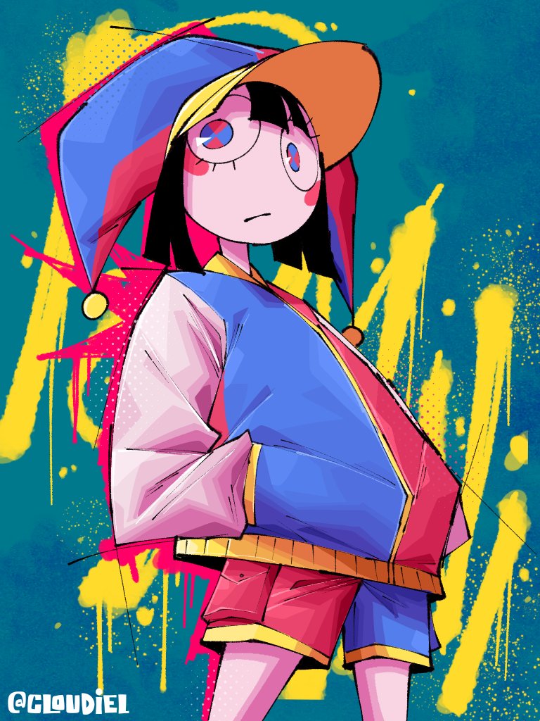 pomni (the amazing digital circus) drawn by loyal_cloud