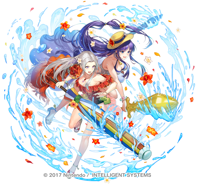 edelgard von hresvelg and altina (fire emblem and 3 more) drawn by kakage