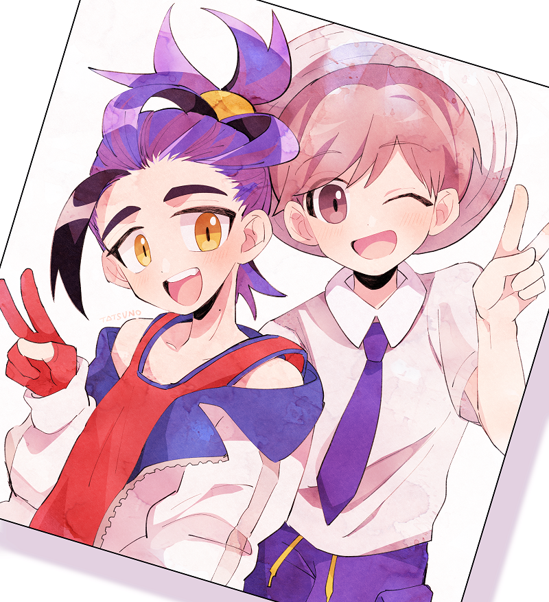 kieran and florian (pokemon and 1 more) drawn by ttnoooo