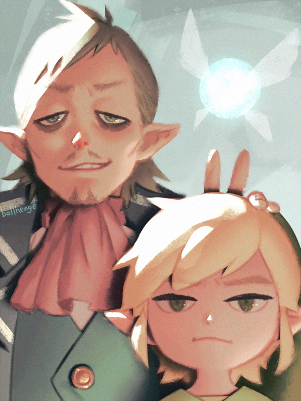 link, linebeck, and ciela (the legend of zelda and 1 more) drawn by bellhenge