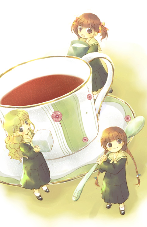 fukuzawa yumi, toudou shimako, and shimazu yoshino (maria-sama ga miteru) drawn by kamikoshi_konata