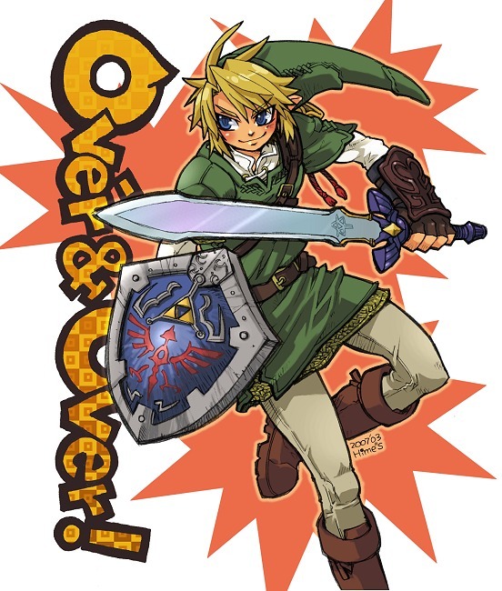 link (the legend of zelda and 1 more) drawn by himeno_yuuma
