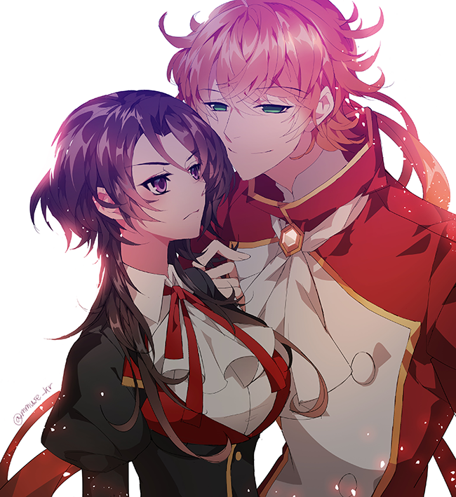 kaguya and sumeragi (jooubachi no oubou) drawn by muse_(rainforest)