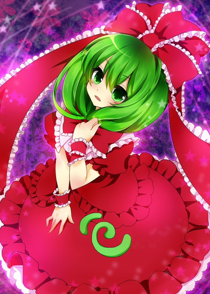 kagiyama hina (touhou) drawn by masaru.jp and sanchyaya