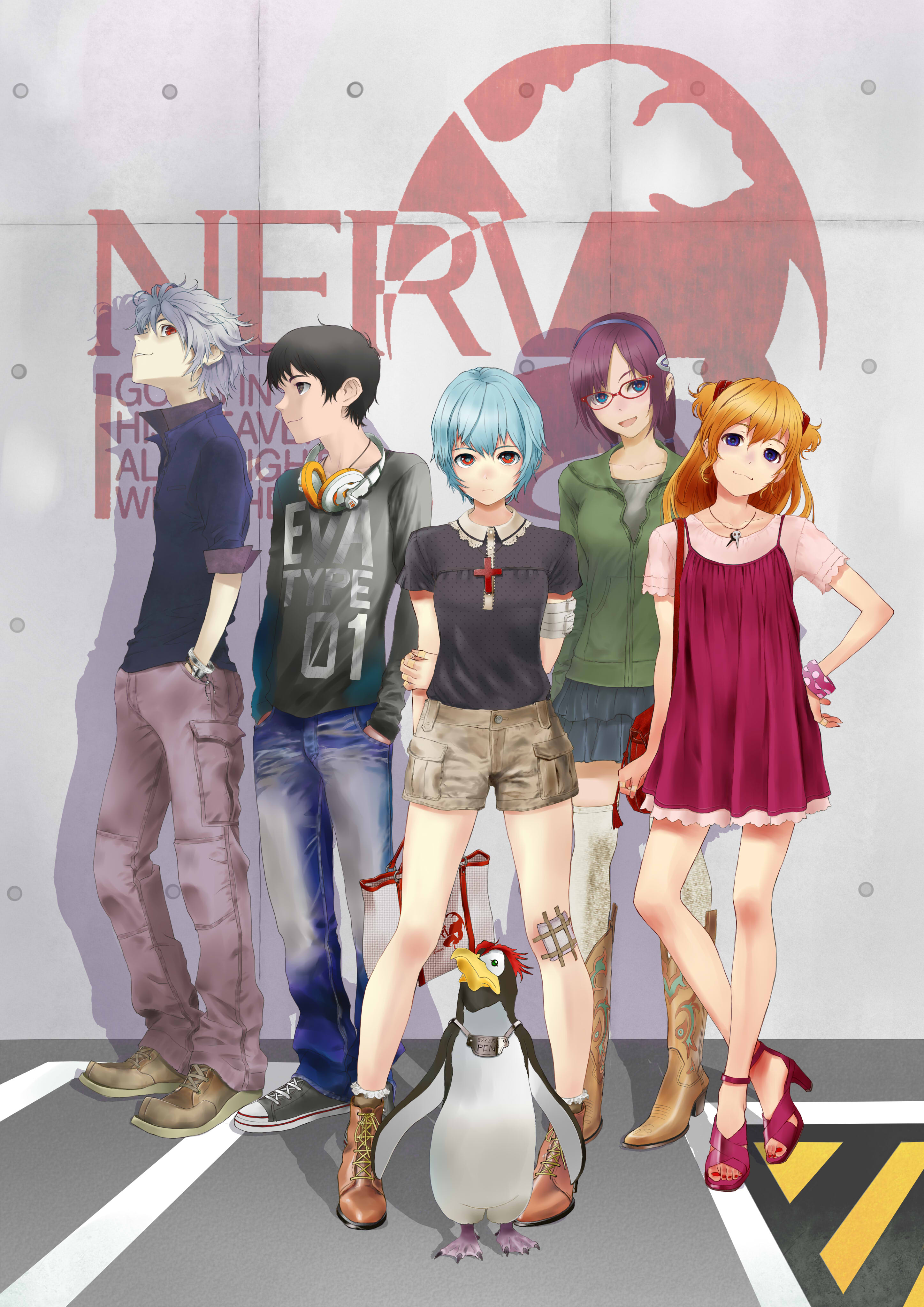 Souryuu Asuka Langley Ayanami Rei Shikinami Asuka Langley Ikari