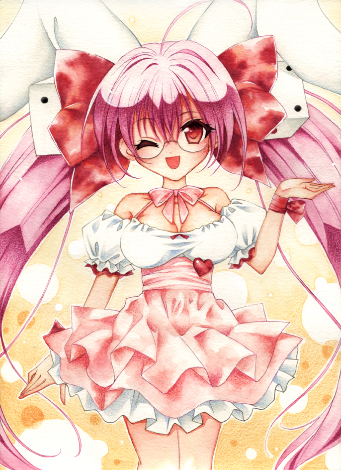 usada hikaru (di gi charat) drawn by rie_(minori)