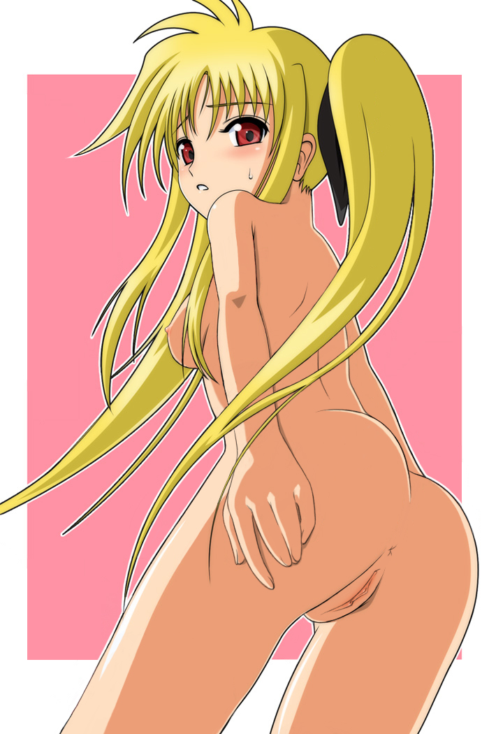 fate testarossa (lyrical nanoha and 1 more) drawn by 40010prototype