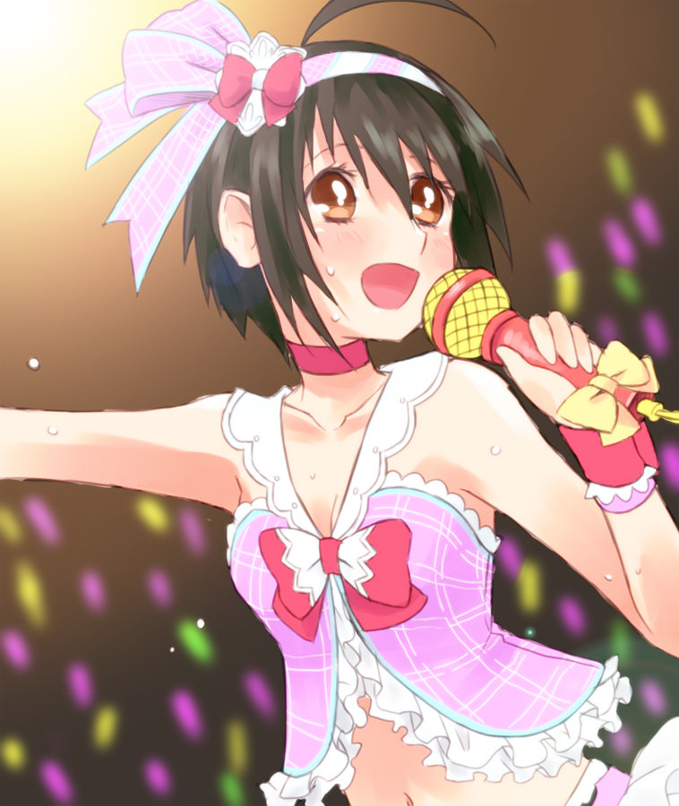 kohinata miho (idolmaster and 1 more) drawn by meranoreuka_(pandapaca)