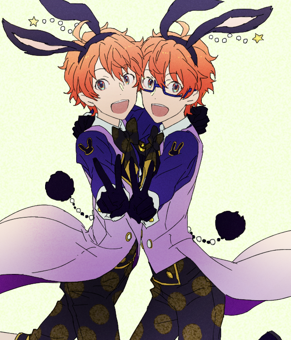 aoi yusuke and aoi kyosuke (idolmaster and 1 more) drawn by egawa_satsuki