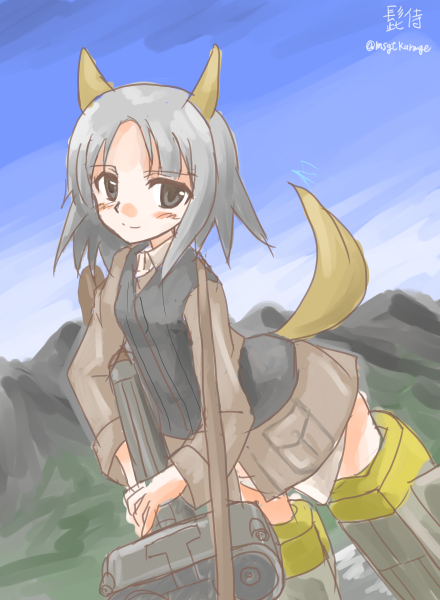 edytha rossmann (world witches series and 1 more) drawn by higezamurai_(kurage_gunsou)