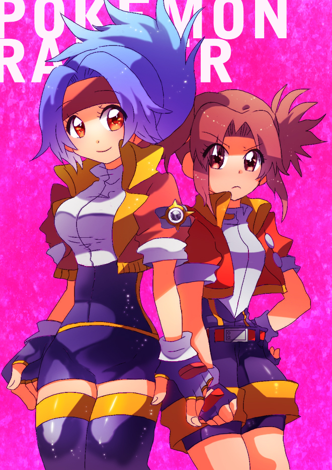 solana and kate (pokemon and 3 more) drawn by mizuhase_(pixiv1400822)