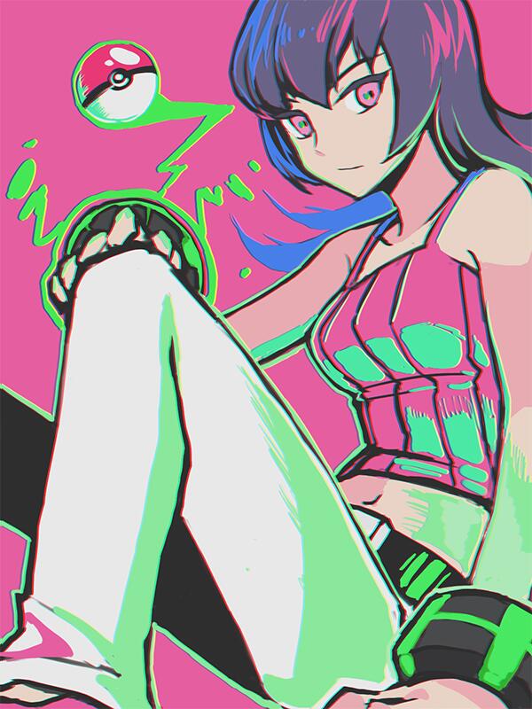 sabrina (pokemon and 1 more) drawn by cezaria