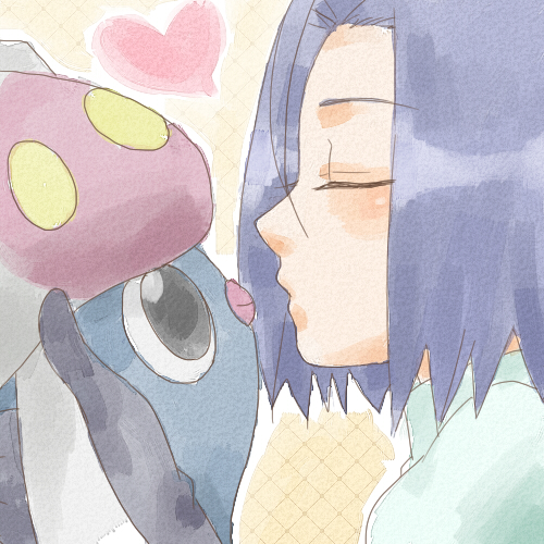 james and inkay (pokemon and 1 more) drawn by kurumi_(forte)