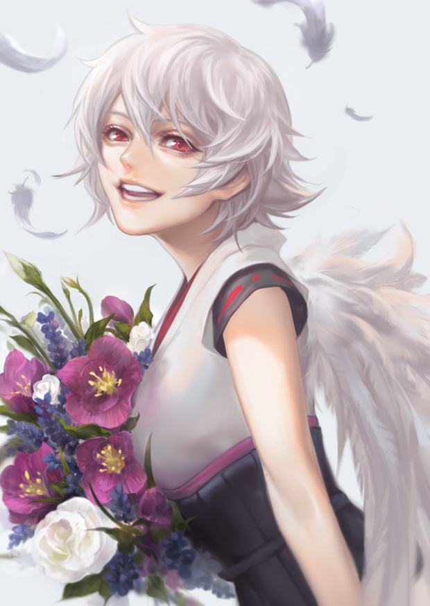 sakata gintoki and sakata ginko (gintama) drawn by hangleing