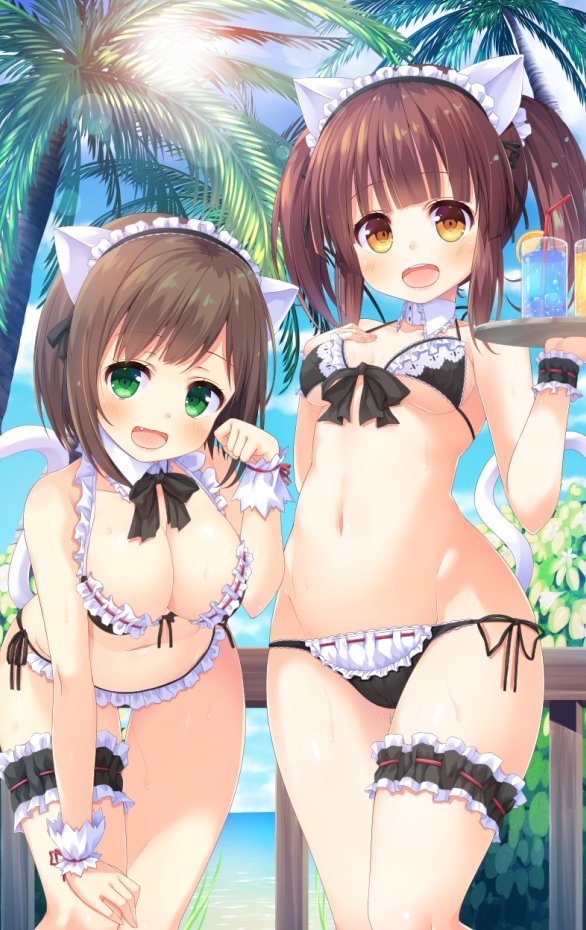 maekawa miku and ogata chieri (idolmaster and 1 more) drawn by asa_no_ha_(awayuki)