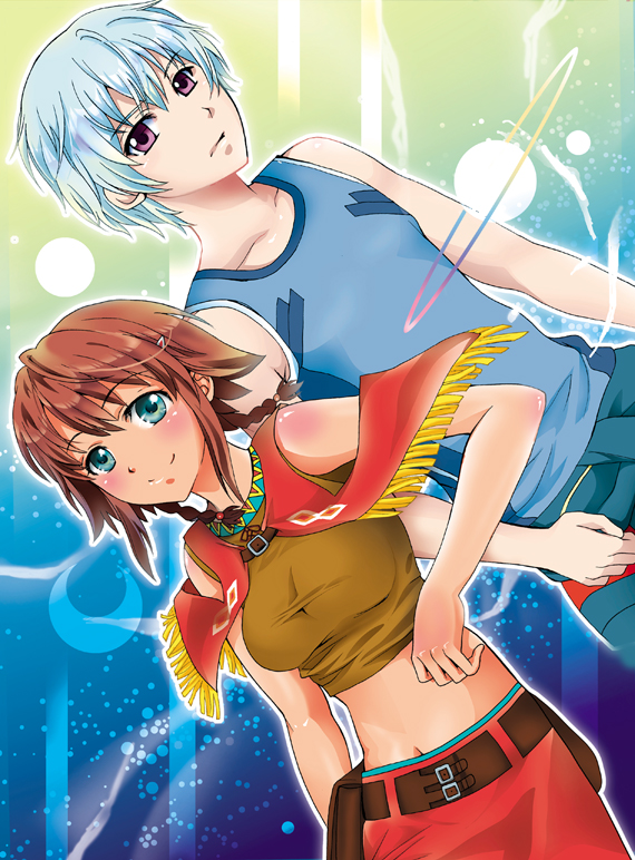 amy and ledo (suisei no gargantia) drawn by natsume_(love_me_do)