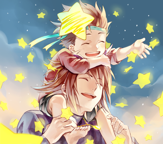 lloyd irving and kratos aurion (tales of and 1 more) drawn by itou_(hgrk310)