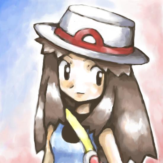 leaf (pokemon and 1 more) drawn by sailorclef