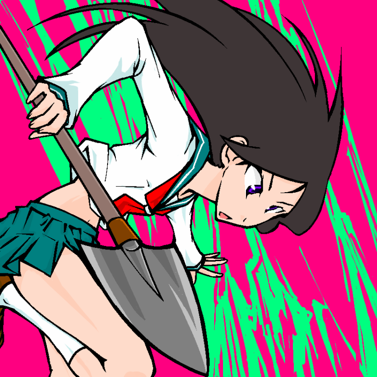 kitsu chiri (sayonara zetsubou sensei) drawn by oga_(o-g-a)