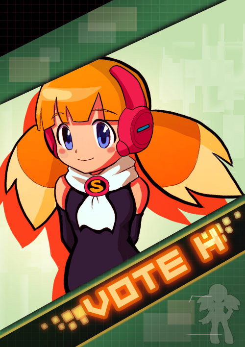 call and call h (mighty no. 9) drawn by pontata