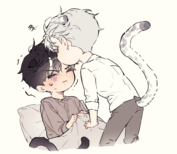 jeong taeui and ilay riegrow (passion) drawn by jinsimpunch